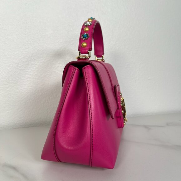 Dolce & Gabbana Large Fuchsia Handbag - Picture 4 of 11